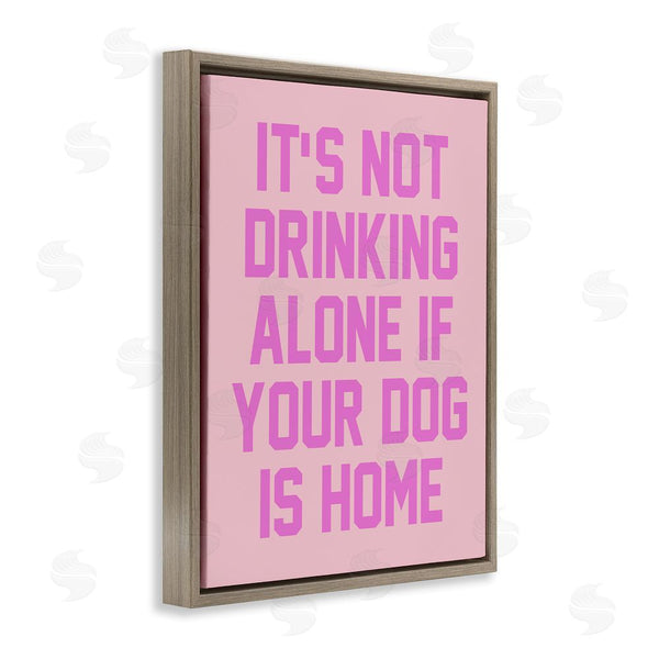 Stupell Industries House Of Lulu | Not Drinking Alone Humor Wall Art