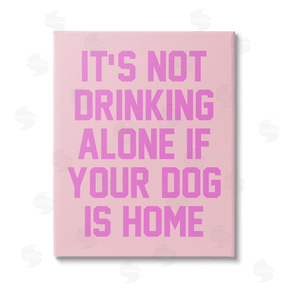 stupell industries House of Lulu | Not Drinking Alone Humor Wall Art