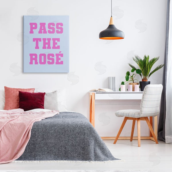 Stupell Industries House Of Lulu | Pass The Rose Phrase Wall Art