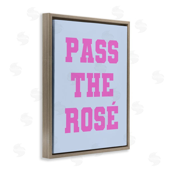 Stupell Industries House Of Lulu | Pass The Rose Phrase Wall Art