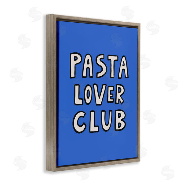Stupell Industries House Of Lulu | Pasta Lover Club Blue