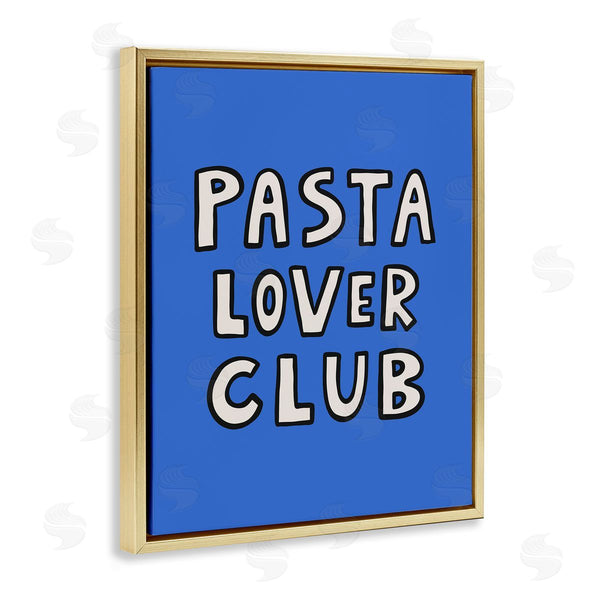 Stupell Industries House Of Lulu | Pasta Lover Club Blue