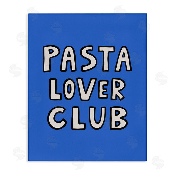 stupell industries House of Lulu | Pasta Lover Club Blue