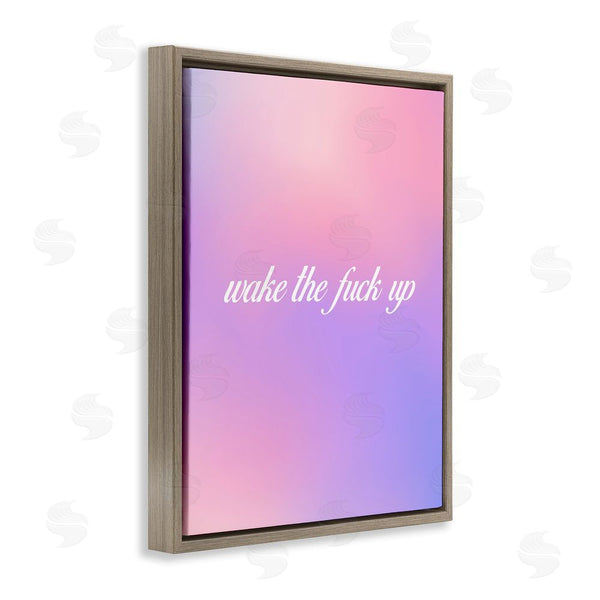 Stupell Industries House Of Lulu | Pastel Wake Up Curse Wall Art