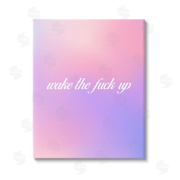 stupell industries House of Lulu | Pastel Wake Up Curse Wall Art