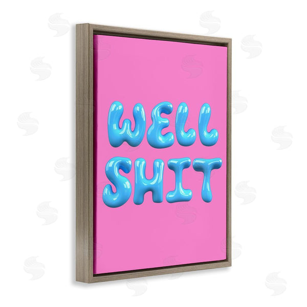 Stupell Industries House Of Lulu | Pink & Blue Well Sh*t Wall Art