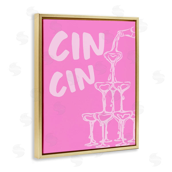 Stupell Industries House Of Lulu | Pink Champagne Tower