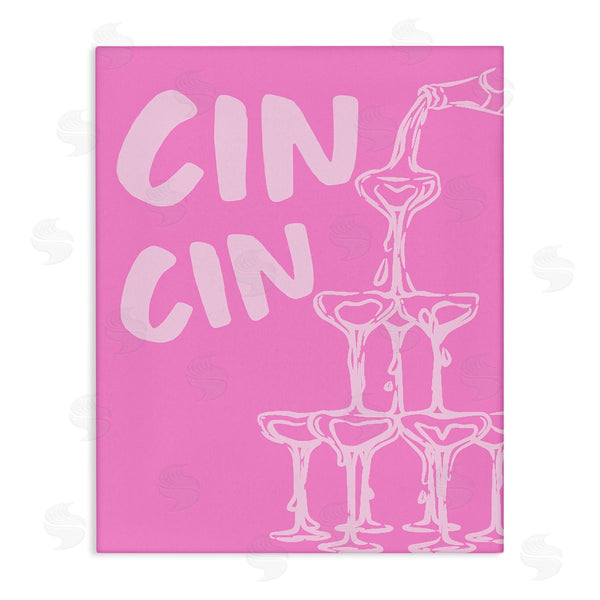 stupell industries House of Lulu | Pink Champagne Tower