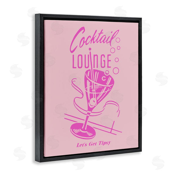 Stupell Industries House Of Lulu | Pink Cocktail Lounge Wall Art