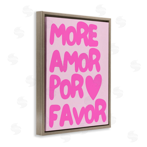 Stupell Industries House Of Lulu | Pink Pastel More Amor Wall Art