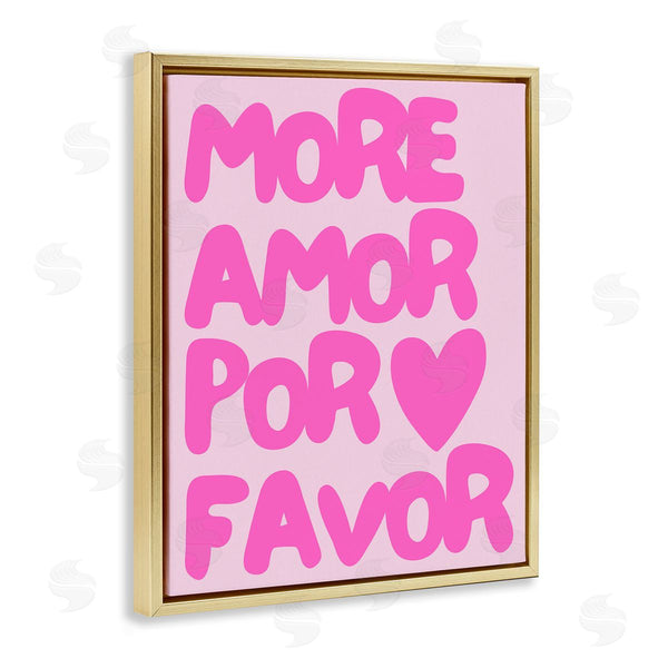 Stupell Industries House Of Lulu | Pink Pastel More Amor Wall Art