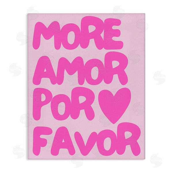 stupell industries House of Lulu | Pink Pastel More Amor Wall Art