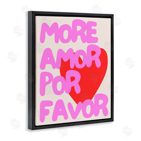 Stupell Industries House Of Lulu | Pink & Red More Amor Wall Art