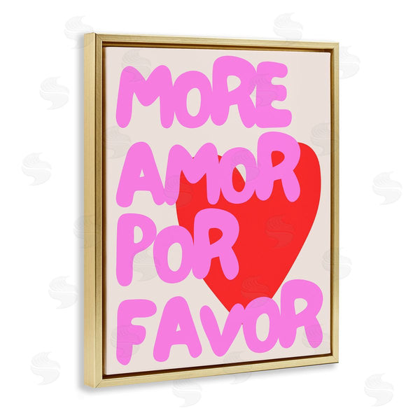 Stupell Industries House Of Lulu | Pink & Red More Amor Wall Art