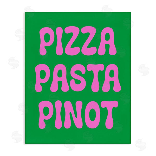 stupell industries House of Lulu | Pizza Pasta Pinot Wall Art