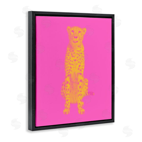 Stupell Industries House Of Lulu | Pop Pink & Yellow Leopard Wall Art