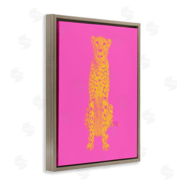 Stupell Industries House Of Lulu | Pop Pink & Yellow Leopard Wall Art