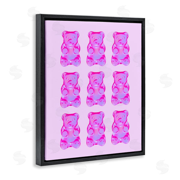 Stupell Industries House Of Lulu | Purple Ombre Candy Bears