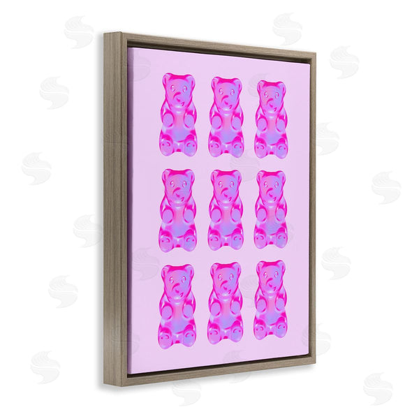 Stupell Industries House Of Lulu | Purple Ombre Candy Bears