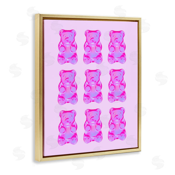 Stupell Industries House Of Lulu | Purple Ombre Candy Bears