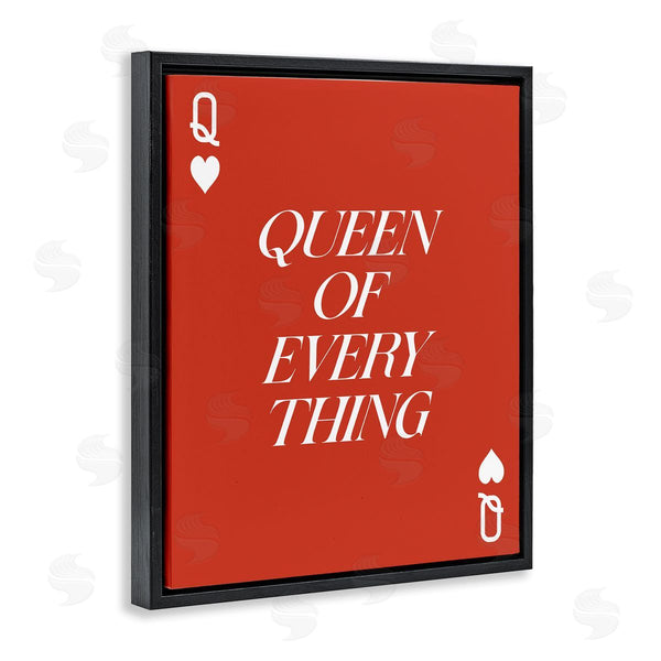 Stupell Industries House Of Lulu | Queen Of Everything Card