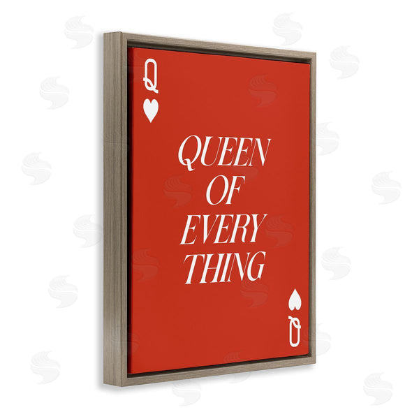 Stupell Industries House Of Lulu | Queen Of Everything Card