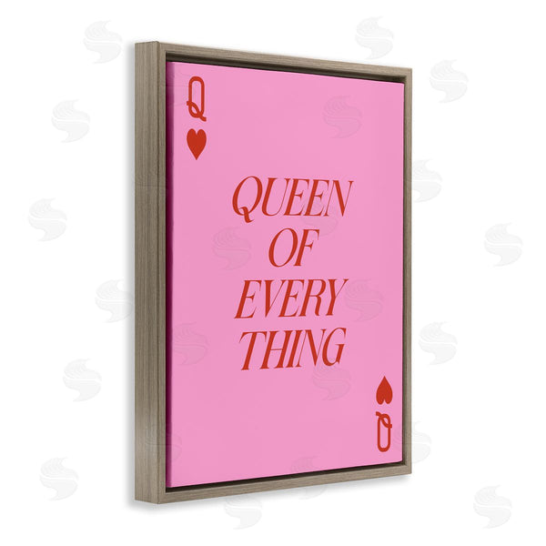 Stupell Industries House Of Lulu | Queen Of Everything On Pink