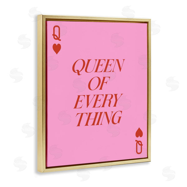 Stupell Industries House Of Lulu | Queen Of Everything On Pink