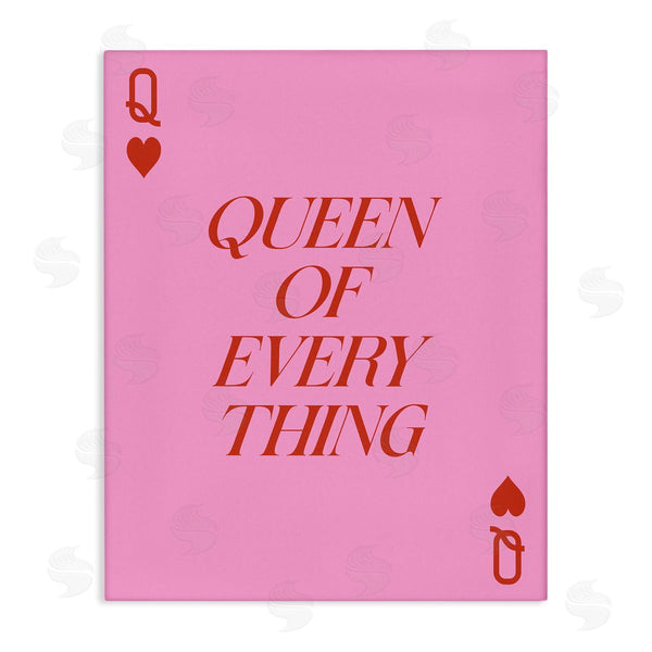 stupell industries House of Lulu | Queen Of Everything on Pink