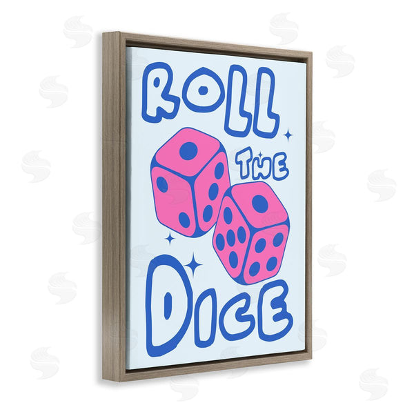 Stupell Industries House Of Lulu | Roll The Dice Phrase