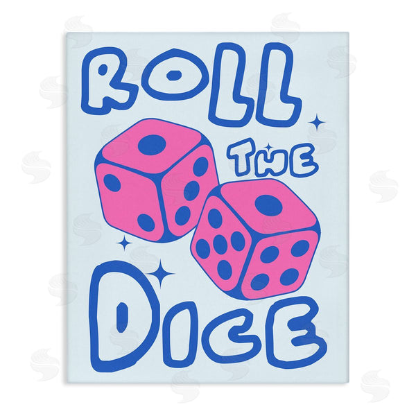 stupell industries House of Lulu | Roll The Dice Phrase