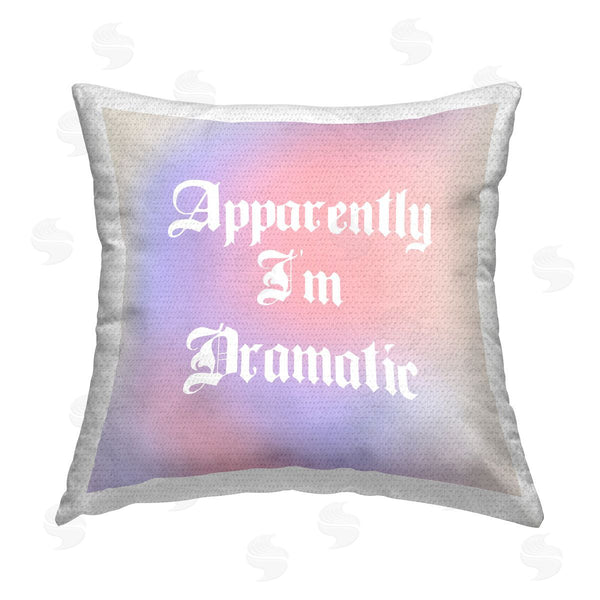 Stupell Industries House Of Lulu | Sassy Dramatic Pastel Phrase Printed Throw Pillow