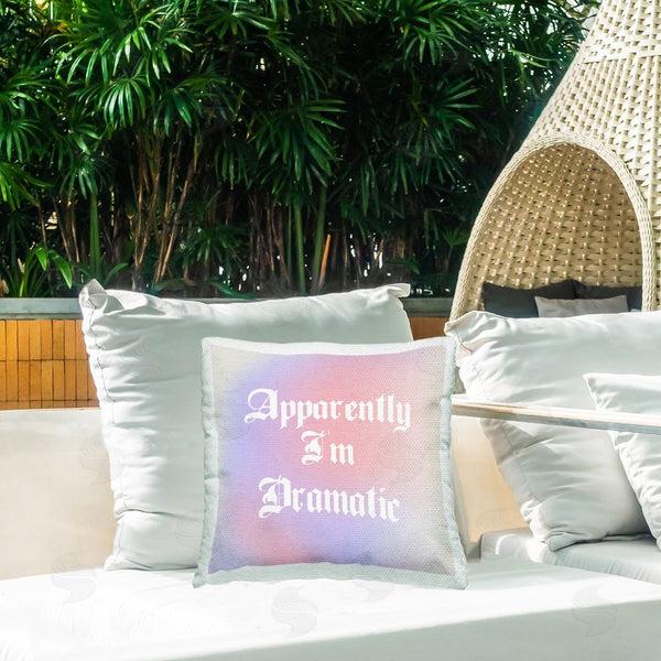 Stupell Industries House Of Lulu | Sassy Dramatic Pastel Phrase Printed Throw Pillow