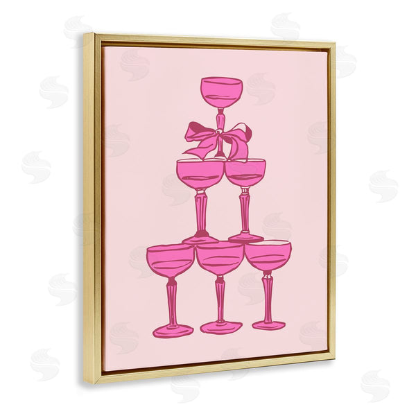 Stupell Industries House Of Lulu | Stacked Champagne Tower