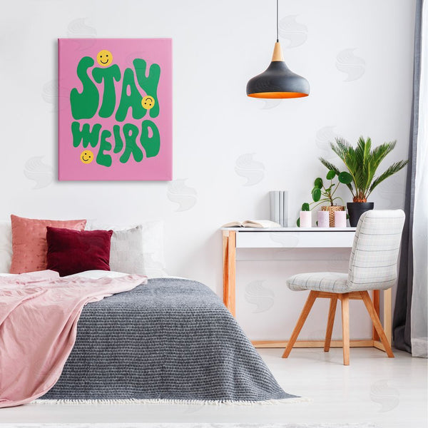 Stupell Industries House Of Lulu | Stay Weird Retro Smilies Wall Art