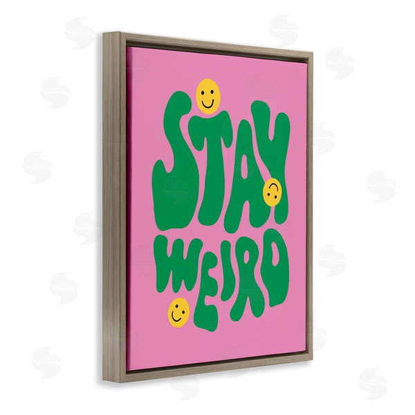 Stupell Industries House Of Lulu | Stay Weird Retro Smilies Wall Art