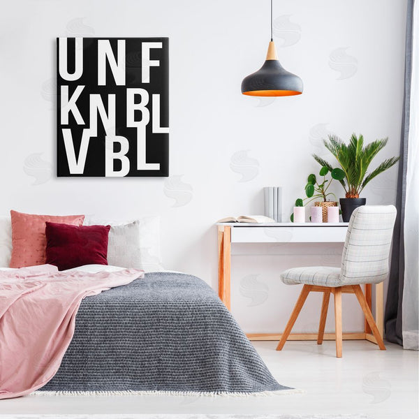 Stupell Industries House Of Lulu | Unfknblvbl Funny Acronym Wall Art