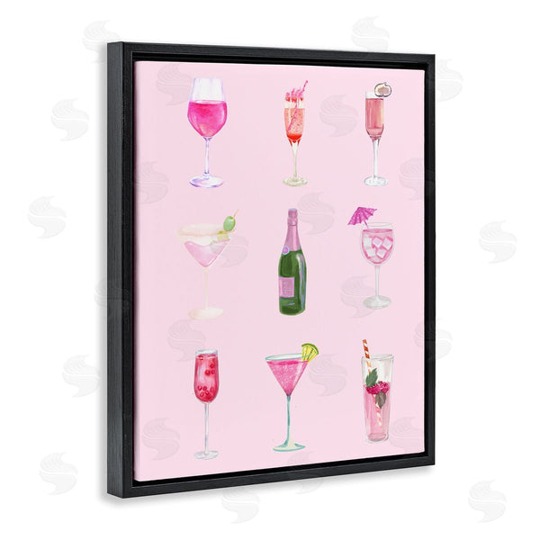 Stupell Industries House Of Lulu | Various Pink Drinks