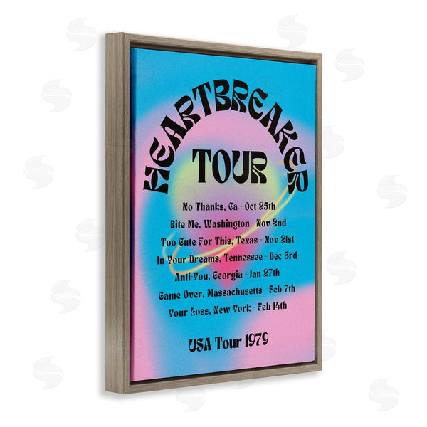 Stupell Industries House Of Lulu | Vintage Heartbreak Tour Wall Art