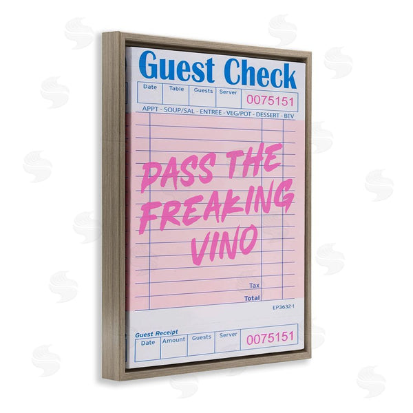 Stupell Industries House Of Lulu | Vintage Pass The Vino Wall Art
