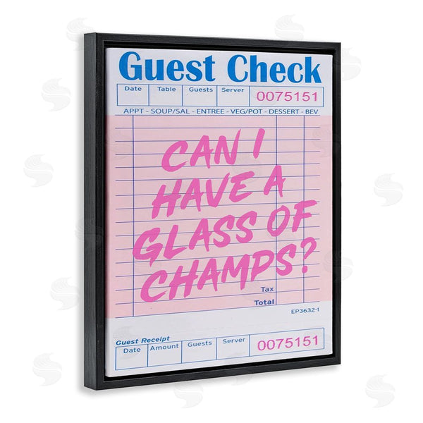 Stupell Industries House Of Lulu | Vintage Receipt Champagne Phrase Wall Art