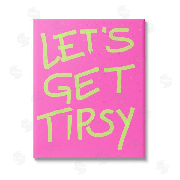 stupell industries House of Lulu | Vivid Let's Get Tipsy Wall Art