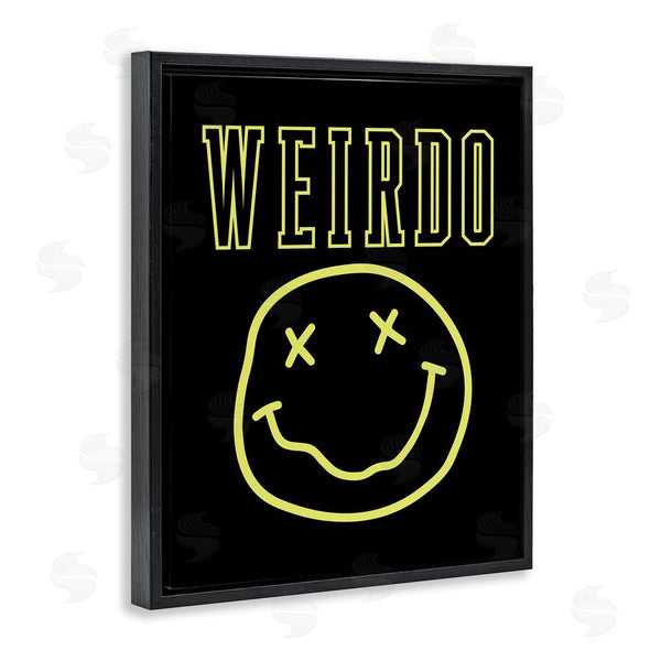 Stupell Industries House Of Lulu | Weirdo Phrase With Smiley Wall Art
