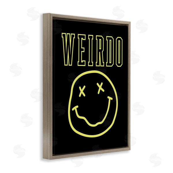 Stupell Industries House Of Lulu | Weirdo Phrase With Smiley Wall Art