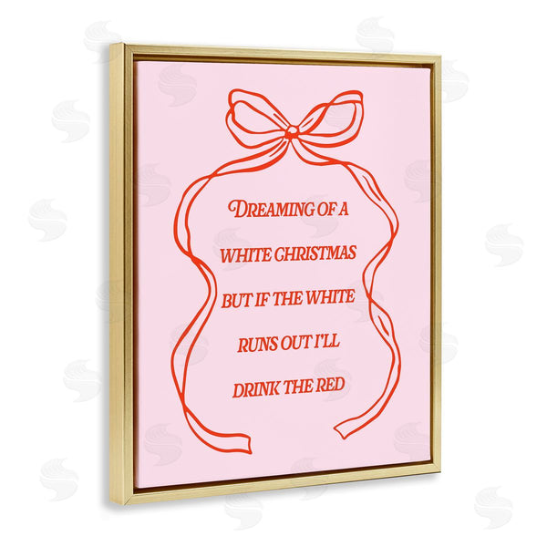 Stupell Industries House Of Lulu | White & Red Christmas Wine Wall Art