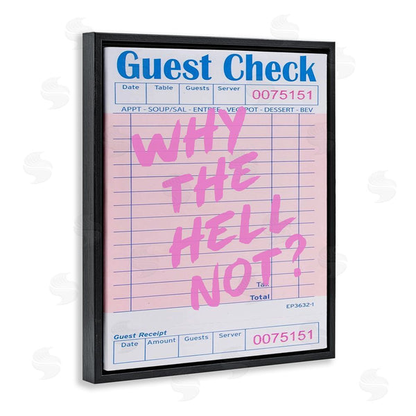 Stupell Industries House Of Lulu | Why Not Vintage Receipt Wall Art