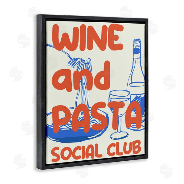 Stupell Industries House Of Lulu | Wine And Pasta Social Club Wall Art