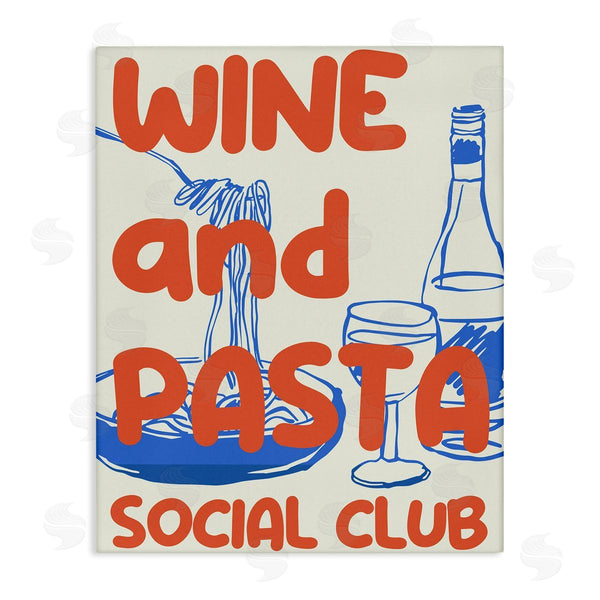 stupell industries House of Lulu | Wine and Pasta Social Club Wall Art