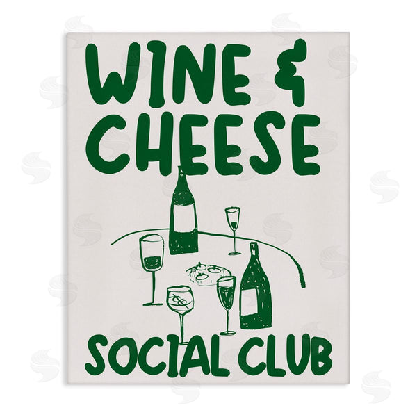 stupell industries House of Lulu | Wine & Cheese Social Club