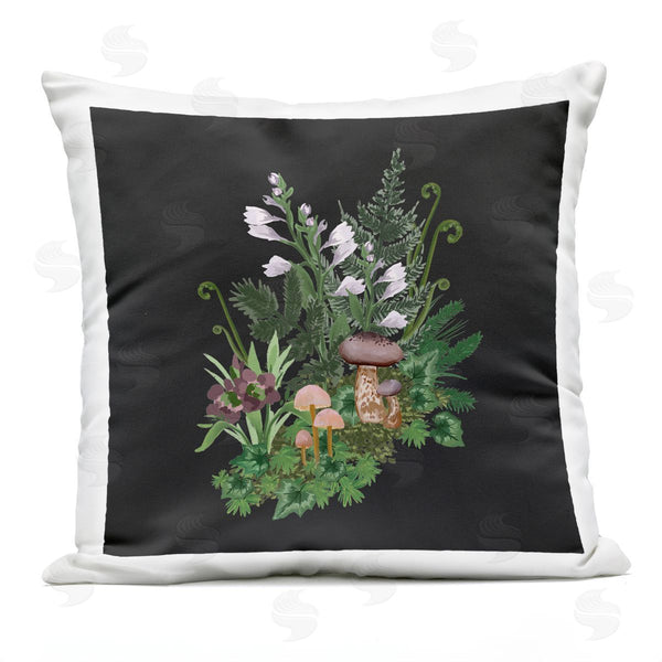 Stupell Industries House Of Rose | Blooming Woodland Nature Plants Printed Throw Pillow